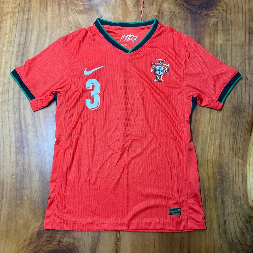 Nike Dri-Fit Mens ADV Jersey Portugal Soccer Futball Pepe 3 PP21